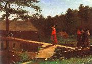 Winslow Homer The Morning Bell France oil painting reproduction